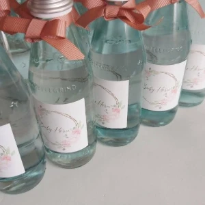 Água Mineral Italiana Acqua Panna Personalizada Maternidade - Artesanato e Personalizados