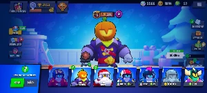 Conta de brawl Stars skins exclusivas