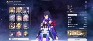 Conta Honkai Star Rail - SEELE + WELT + BAILU - Honkai: Star Rail