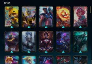 LoL( LvL 327 + 105 Skins + 141 Campeões + Valorant 2 passes - League of Legends