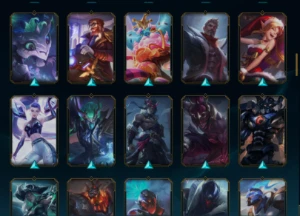 LoL( LvL 327 + 105 Skins + 141 Campeões + Valorant 2 passes - League of Legends