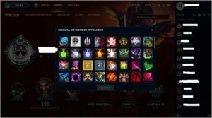 Conta League of Legends - Ouro 5 LOL