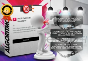 🔑 Autodesk MEP Fabrication Data 2024 ( LICENÇA ) ANUAL - Softwares e Licenças