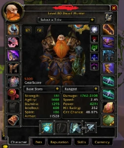Vendo conta WoW Brasil - Blizzard