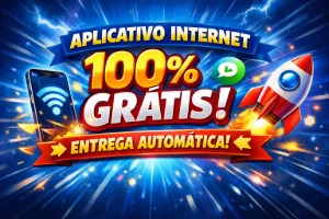 Aplicativo internet 100% Grátis - Entrega Automática!