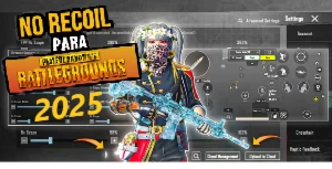 PUBG - NoRecoil 100% configurável - ANTI BAN 2025