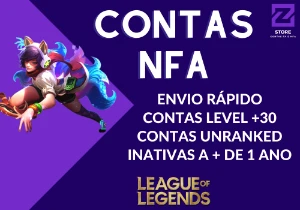 Contas NFA League of Legends - Por Inatividade LOL