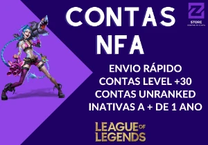Contas NFA League of Legends - Por Inatividade