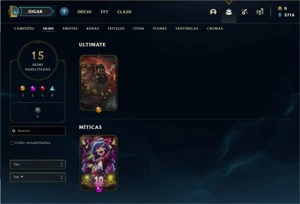 Conta LOL - League of Legends