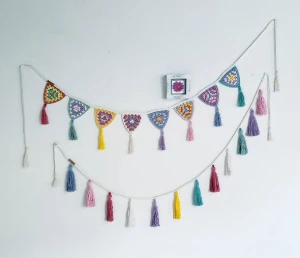 Varal de Tassels - Artesanato e Personalizados