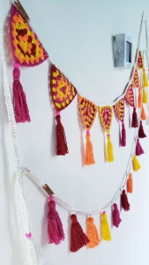 Varal de Tassels - Artesanato e Personalizados