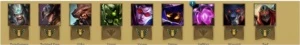 Conta unranked borda platina - League of Legends LOL