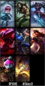 Conta unranked borda platina - League of Legends LOL