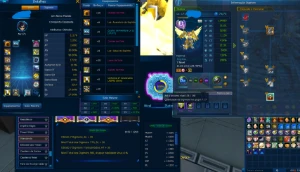Conta com X7SM Rank U Lv171 Late game LA OMEGA. - Digimon Masters Online DMO