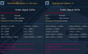 Conta com X7SM Rank U Lv171 Late game LA OMEGA. - Digimon Masters Online DMO
