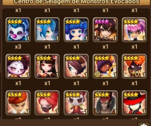 Conta triple LD (3 LD's) Han + Elenoa + Celia Summoners war