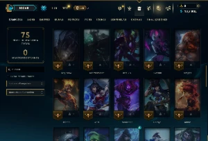 Mestre com 60 Champs e 10 Skins ( 68 PDL ) - League of Legends LOL