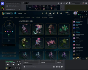 conta de lol nv 408/valorant - League of Legends