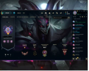 conta de lol nv 408/valorant - League of Legends
