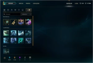Vendo ACC de LoL, TODOS CHAMPS , QUASE TODAS SKINS - League of Legends