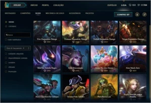 Vendo ACC de LoL, TODOS CHAMPS , QUASE TODAS SKINS - League of Legends
