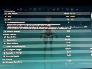 Conta AR 58 - 16 Personagem 5* e 4 Armas 5* - Grand Fantasia GF