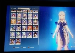 Conta AR 58 - 16 Personagem 5* e 4 Armas 5* - Grand Fantasia GF