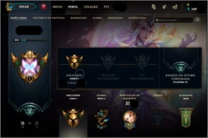 conta de LOL - League of Legends