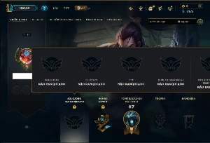 Unranked com 40 Champs e 7 Skins