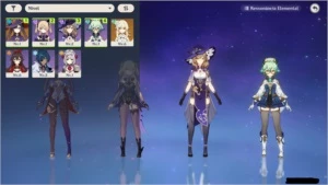 CONTA GENSHIN IMPACT - MONA + FISCHL + OUTROS 4⭐ [RANK 7]