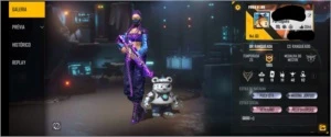 conta( veterana ) gemada com ítens raros, lvl 60 ( passes tr - Free Fire