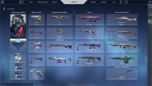 Conta de Valorant D2 +1k gasto em skins