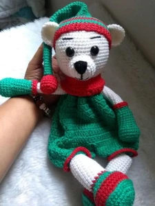 Naninha Ursinho Chamego - Artesanato e Personalizados