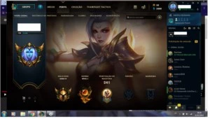 Vendo conta no LOL ouro - League of Legends