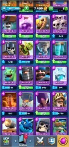 Vendo conta de Clash Royale