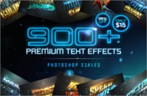 🌟[PACK] 900 Premium Photoshop Text Effects🌟 - Outros