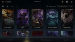 [BARATO] conta wild rift 11 skins - League of Legends: Wild Rift LOL WR