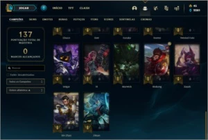 Conta Prata 2 com 2 vitorias rankeds apenas - League of Legends LOL