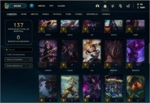 Conta Prata 2 com 2 vitorias rankeds apenas - League of Legends LOL