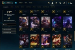 Conta Prata 2 com 2 vitorias rankeds apenas - League of Legends LOL