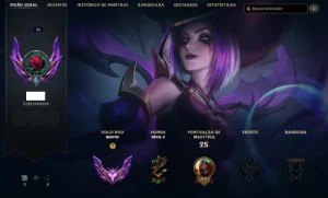 Conta mestre - League of Legends LOL