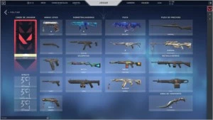CONTA VALORANT COM NOVAS SKINS + passe