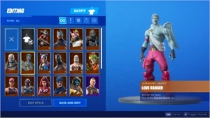 Conta de fortnite + salve o mundo preço negociavel