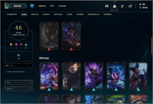 Conta platina 4 Com Twitch Medieval - League of Legends LOL