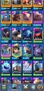 CONTA CLASH ROYALE LV 14 (MÁXIMO)