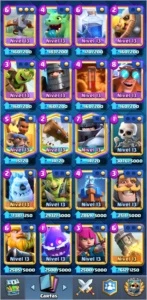 CONTA CLASH ROYALE LV 14 (MÁXIMO)