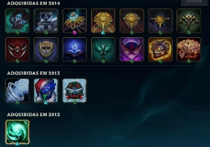 Conta League of Legends Full Acesso - 83 Champs e 41 Skins LOL