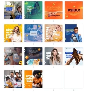 PACK CANVA FINANCEIRO - Serviços Digitais