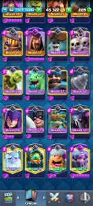 Conta De Clash Topzera [Troféus: 9700] [10 Evos / 5 Elite] - Clash Royale