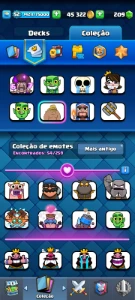 Conta De Clash Topzera [Troféus: 9700] [10 Evos / 5 Elite] - Clash Royale
